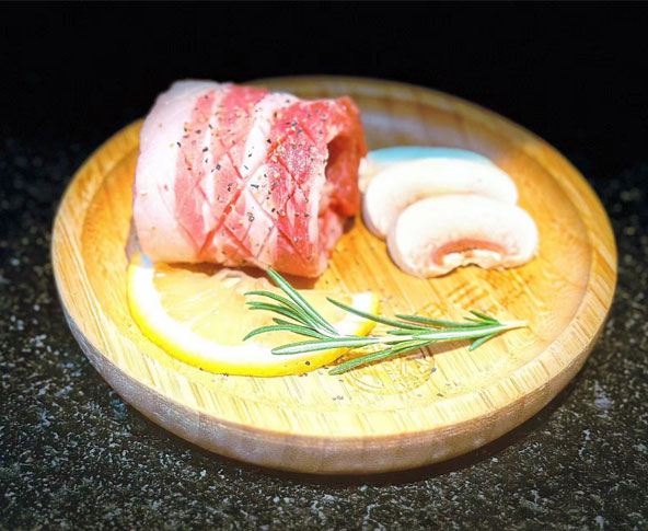 蜂窝黑猪五花肉